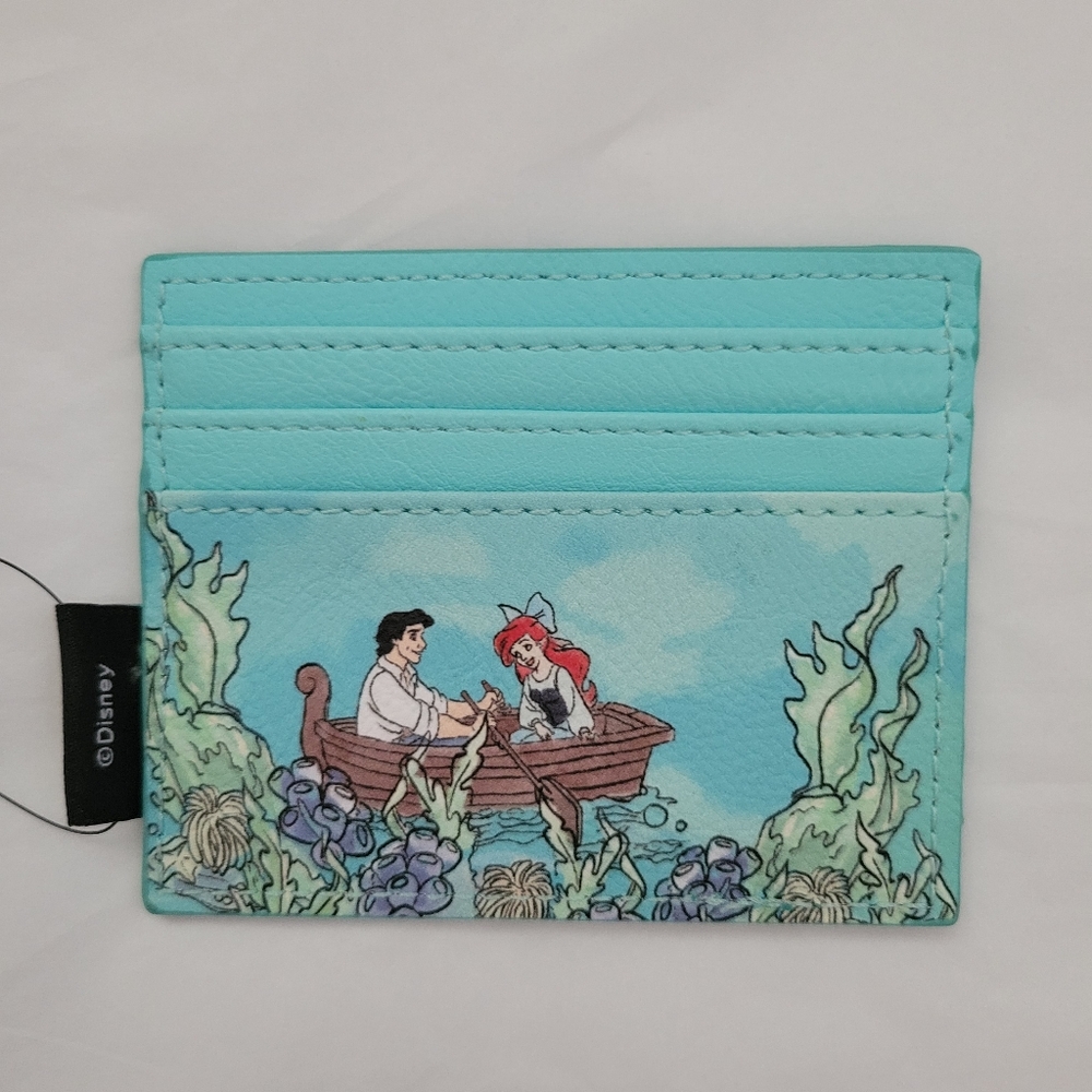 Loungefly Disney The Little Mermaid Kiss the Girl Cardholder - Picture 3 of 6